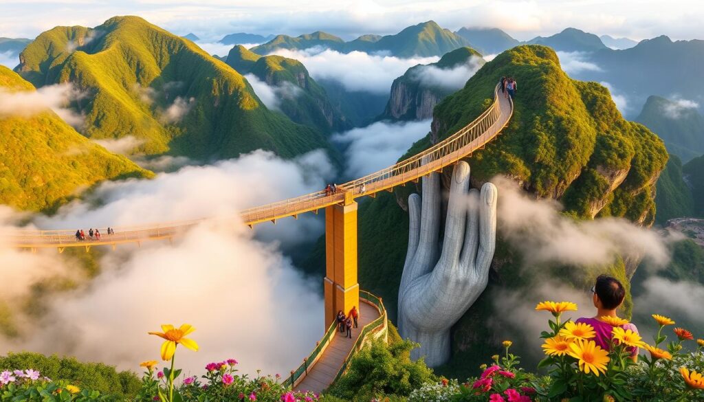 Golden Bridge Vietnam Tourismus