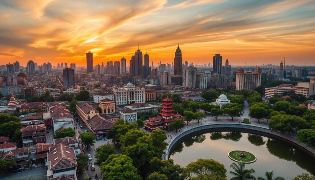 Hanoi Stadtpanorama