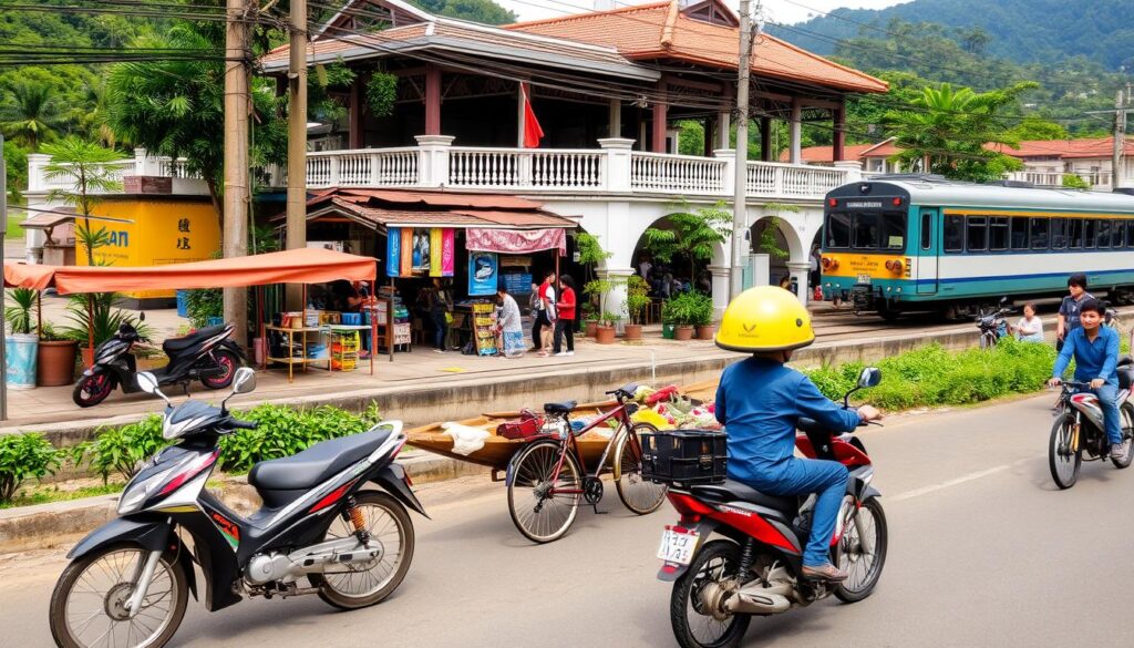 Transportmöglichkeiten in Vietnam