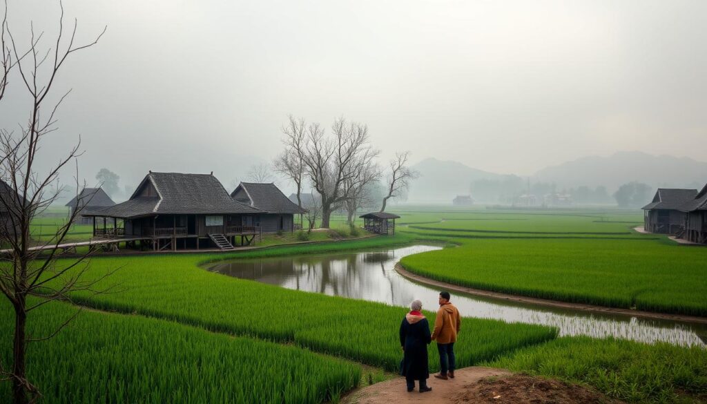 Winterwetter in Vietnam