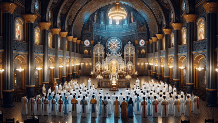 Teilnahme an der Mitternachtszeremonie in der Cao Dai Kathedrale – religiöse Rituale erleben