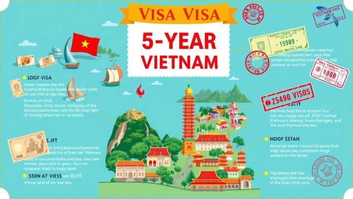 Vietnam 5-jahres visum kosten: Alle Infos & Preise