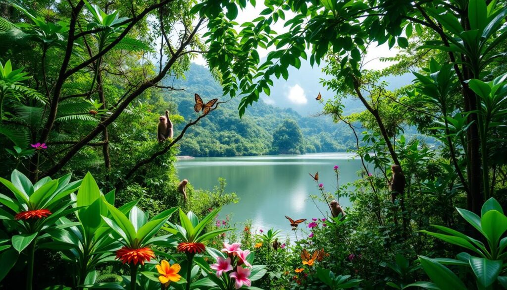 Flora und Fauna Vietnam Ba Be National Park