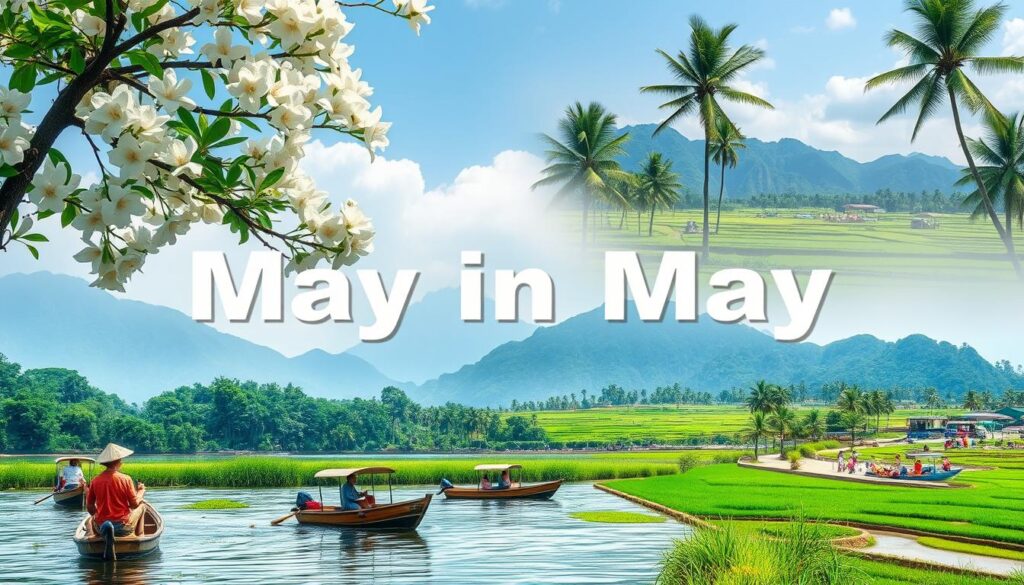 Outdoor-Aktivitäten in Vietnam im Mai