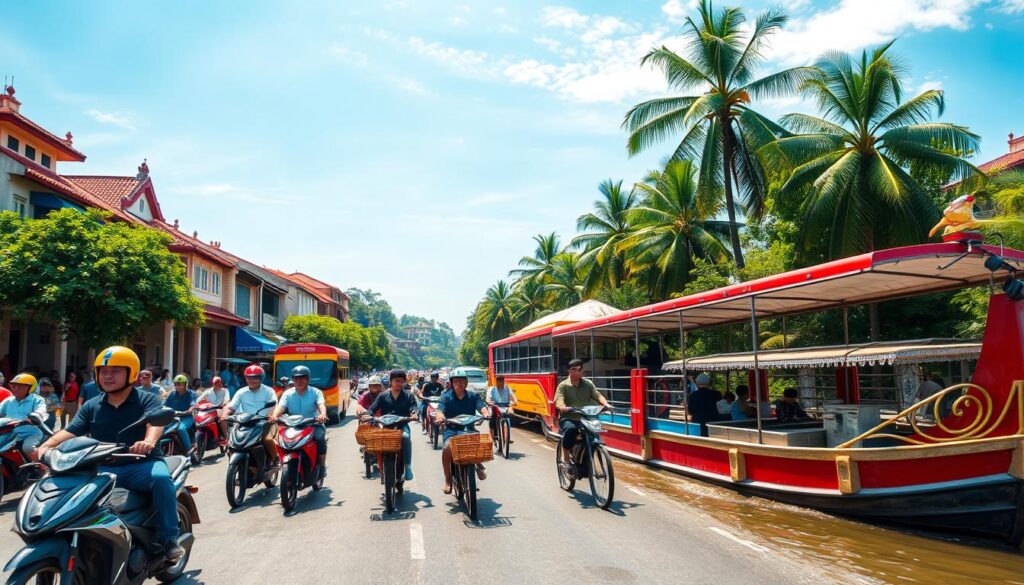 Transportmittel in Vietnam