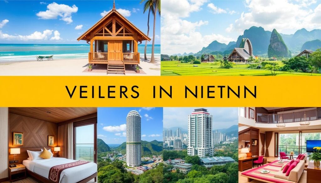 Unterkunftsvielfalt in Vietnam