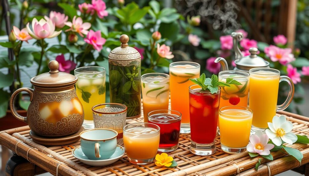 Vietnamesische Getränke und Teekultur