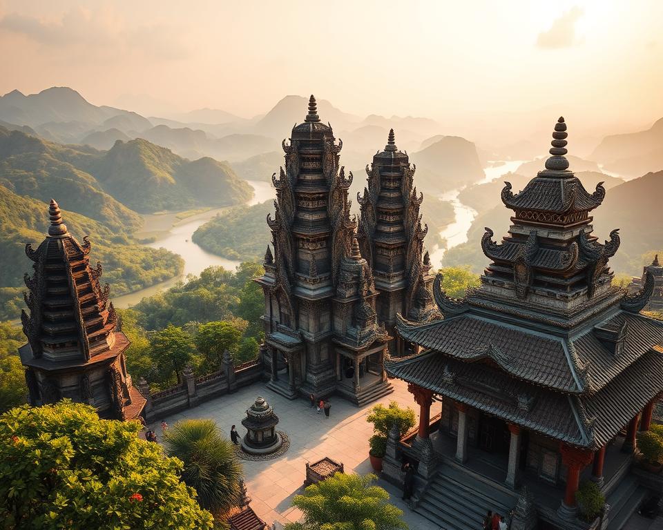 Historische Tempel Ninh Binh