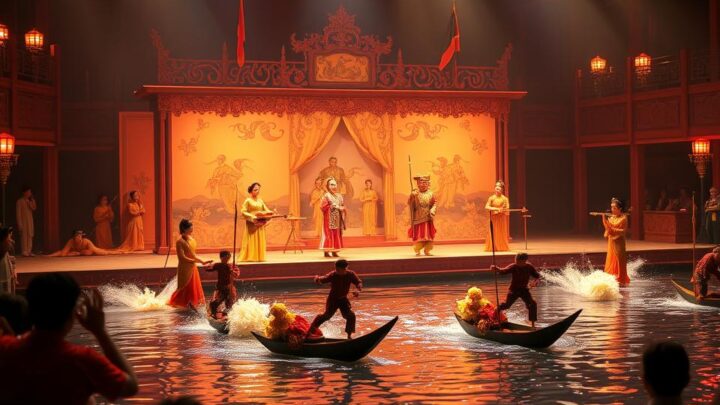 Thang Long Wasserpuppentheater in Hanoi: Traditionelle Vorstellungen in Vietnam