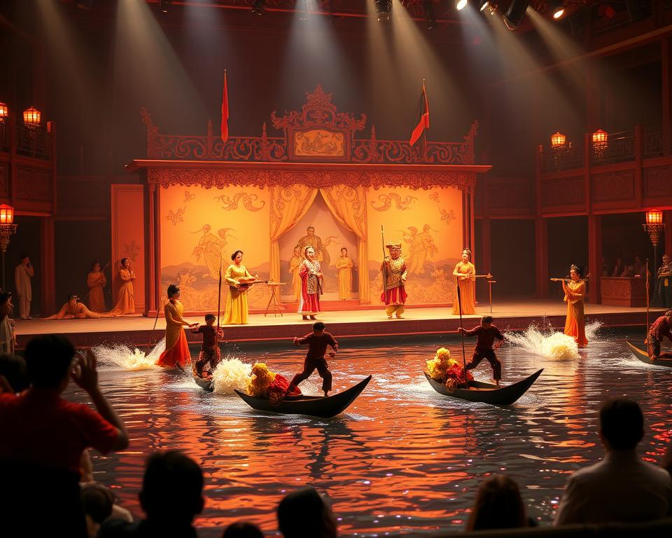 Thang Long Wasserpuppentheater in Hanoi: Traditionelle Vorstellungen in Vietnam