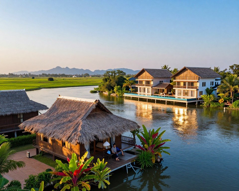 Unterkunftsoptionen im Mekong Delta
